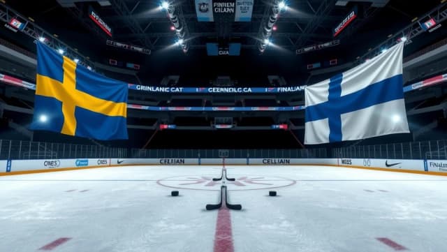 Sverige och Finland ishockey