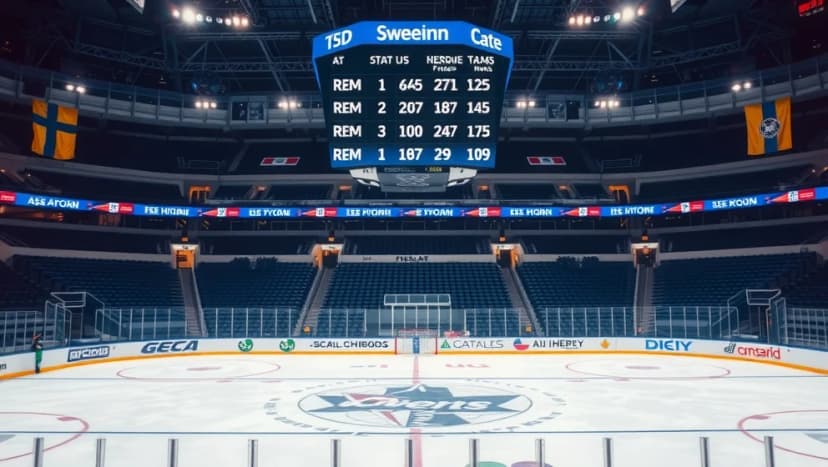 Sverige Finland hockey resultat